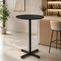 Mesa alta para bar Tach 60x60x104 para el hogar, disponible en Mons