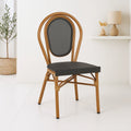 Silla Provence Parisina Rattan - Gris Oscuro para el hogar, disponible en Mons